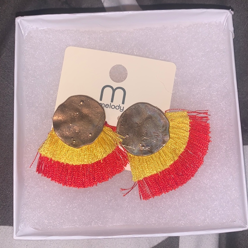Festive earrings
